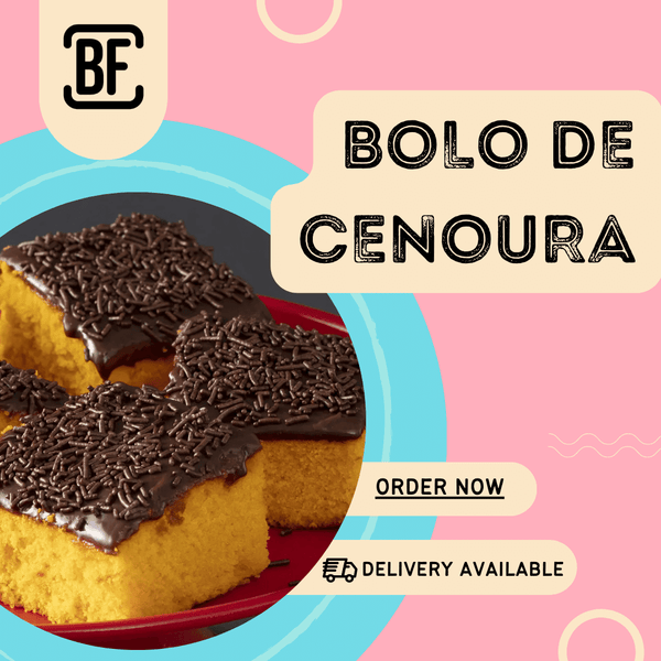 Bolo de cenoura com brigadeiro (orders 2 days in advance)